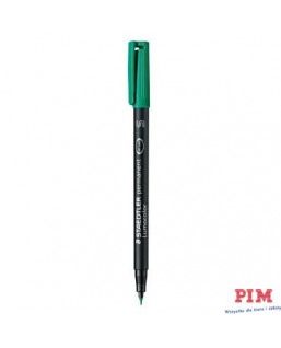 Foliopis permanentny S 313 zielony STAEDTLER LUMOCOLOR S313-5