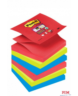 Bloczki POST-IT Z-Notes 76x76mm BORA BORA 6x90k Super Sticky 70005253573