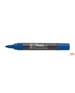 Marker permanetny M15 okrągły niebieski SHARPIE S0192623