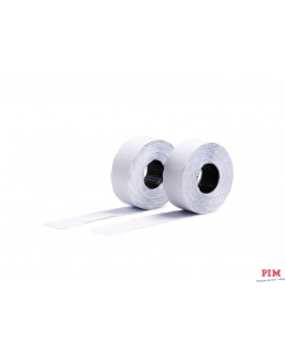 Taśma do metkownicy 2rzędowa 26x16mm prosta biała