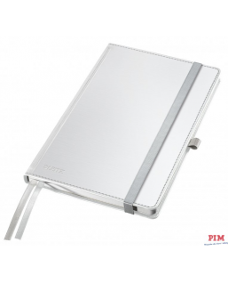 Notatnik twardy LEITZ STYLE A5 kratka Arktyczna biel 44860004