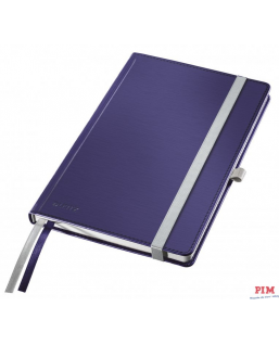 Notatnik twardy LEITZ STYLE A5 kratka Tytanowy błękit 44860069