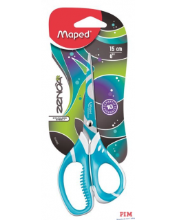 Nożyczki Zenoa Fit 15cm Blister 5950x10 MAPED