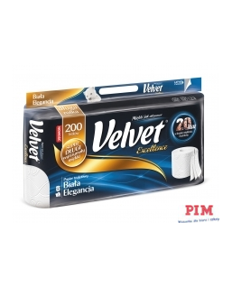 Papier toaletowy VELVET EXCELLENCE (op 8szt) biały