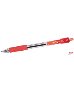 Pióro BOY-GEL BG-001/B czerwone RYSTOR 422-001