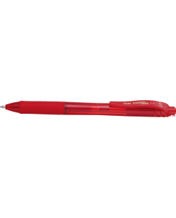 Pióro kulkowe PENTEL B107 0.7mm czerwone z tuszem żelowym