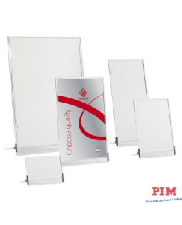 Tabliczka stojąca jednostronna A4 0403-0015-00 PANTA PLAST