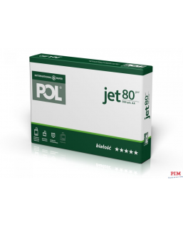 Papier xero A3 POLJET 80g klasa białości A