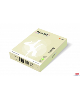 Papier xero MAESTRO COLOR A4 80g BE66 wanilia