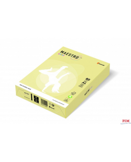 Papier xero MAESTRO COLOR A4 80g YE23 żółty