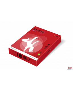 Papier xero MAESTRO COLOR A4 80g CO44 czerwień koralowa