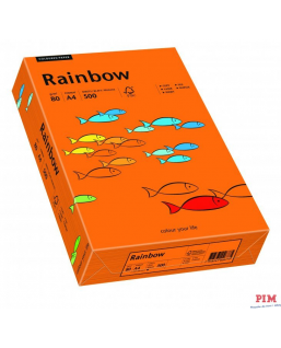 Papier xero kolorowy RAINBOW ciemnopomarańczowy R26 88042453
