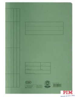 Skoroszyt kartonowy ELBA zielony 100090781