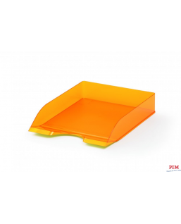 Półka na dokumenty DURABLE BASIC A4 pomarańczowa-przezroczysta 1701672009