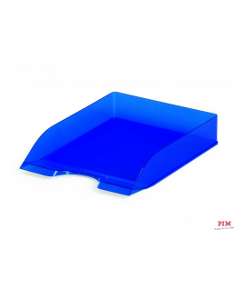 Półka na dokumenty DURABLE BASIC A4 niebieska przezroczysta 1701673540