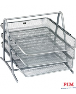 Stojak na dokumenty GR-069S srebrny metalowy GRAND 120-1118