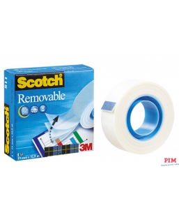 Taśma odklejalna 19x33m matowa 3M SCOTCH MAGIC 811 w pudełku 70016072848