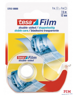 Taśma biurowa TESAfilm Dwustronna 7.5m x12mm 57912-00000-01