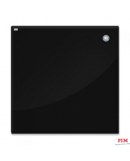 Tablica szklana magnetyczna 45x45cm czarna 2X3 TSZ4545 B