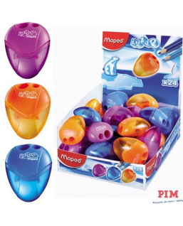 Temperówka plastikowa IGLOO 2 z dwoma otworami MAPED 534756