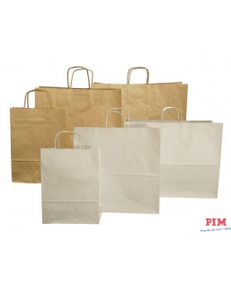 Torba ekologiczna ECOBAG 330x120x500mm brązowa