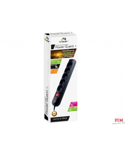 Listwa TRACER PowerGuard TRL015B 5 gniazd 5m czarny TRALIS30408