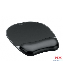 Podkładka Crystal pod mysz i nadgarstek czarna FELLOWES 9112101