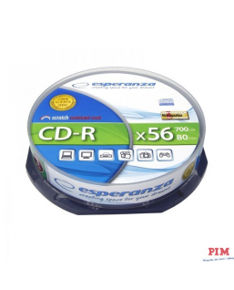 Płyty CD-R ESPERANZA SILVER CAKE BOX 10szt 2006