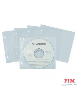 Koszulki A4 na 1 CD-R BIURFOL (10szt) ET-18
