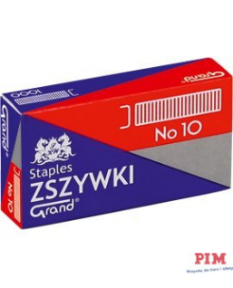 Zszywki nr 10 GRAND 10 paczek x 1000sztuk 110-1389