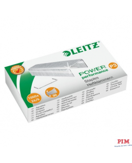Zszywki LEITZ galwanizowane 24/6 55700000