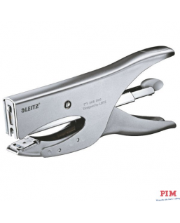 Zszywacz nożycowy metaliczny srebrny (24/6 24/8) 40 kartek 55490081