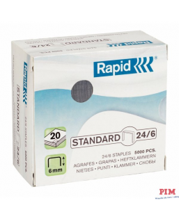 Zszywki RAPID Standard 24/6 5M 24859800