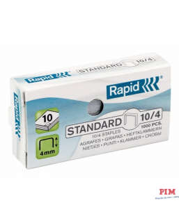 Zszywki RAPID Standard 10/4 1M 24862900