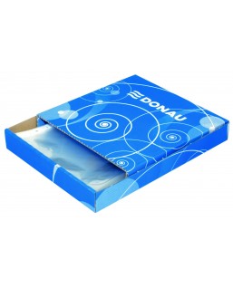 Koszulki na dokumenty DONAU, PP, A4, krystal, 50mikr., 100szt.