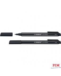 Cienkopis STABILO pointMAX czarny 488/46 STABILO