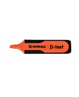 Zakreślacz fluorescencyjny DONAU D-Text, 1-5mm (linia), pomarańczowy
