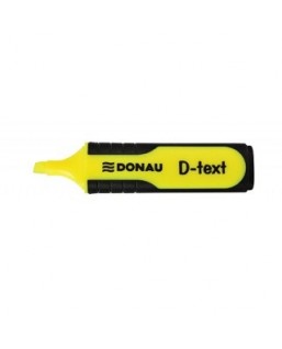 Zakreślacz fluorescencyjny DONAU D-Text, 1-5mm (linia), żółty