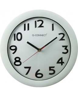 Zegar cienny Q-CONNECT Budapest, 30cm, biay