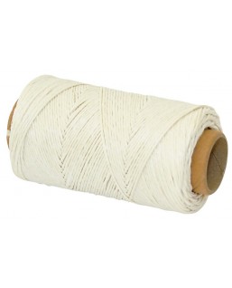 Nici lniane Q-CONNECT wzmocnione, nabyszczane, 100g, 220m, biae