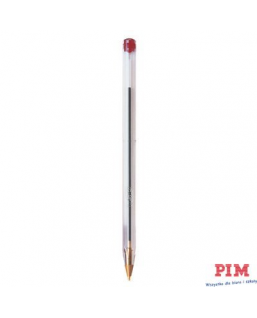 Długopis BIC CRISTAL czerwony 1mm 847899