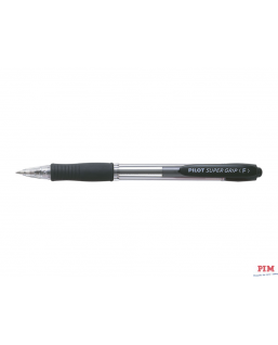 Długopis olejowy PILOT SUPER GRIP czarny PIBPGP-10R-B